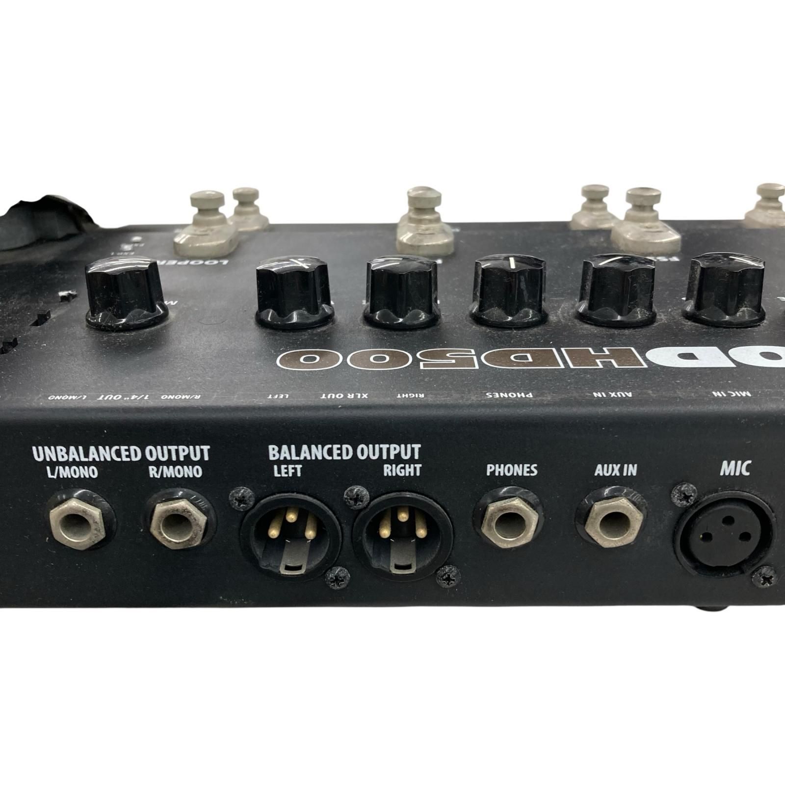 186000 動作未確認 現状品 Line6 マルチエフェクター ギター POD HD500