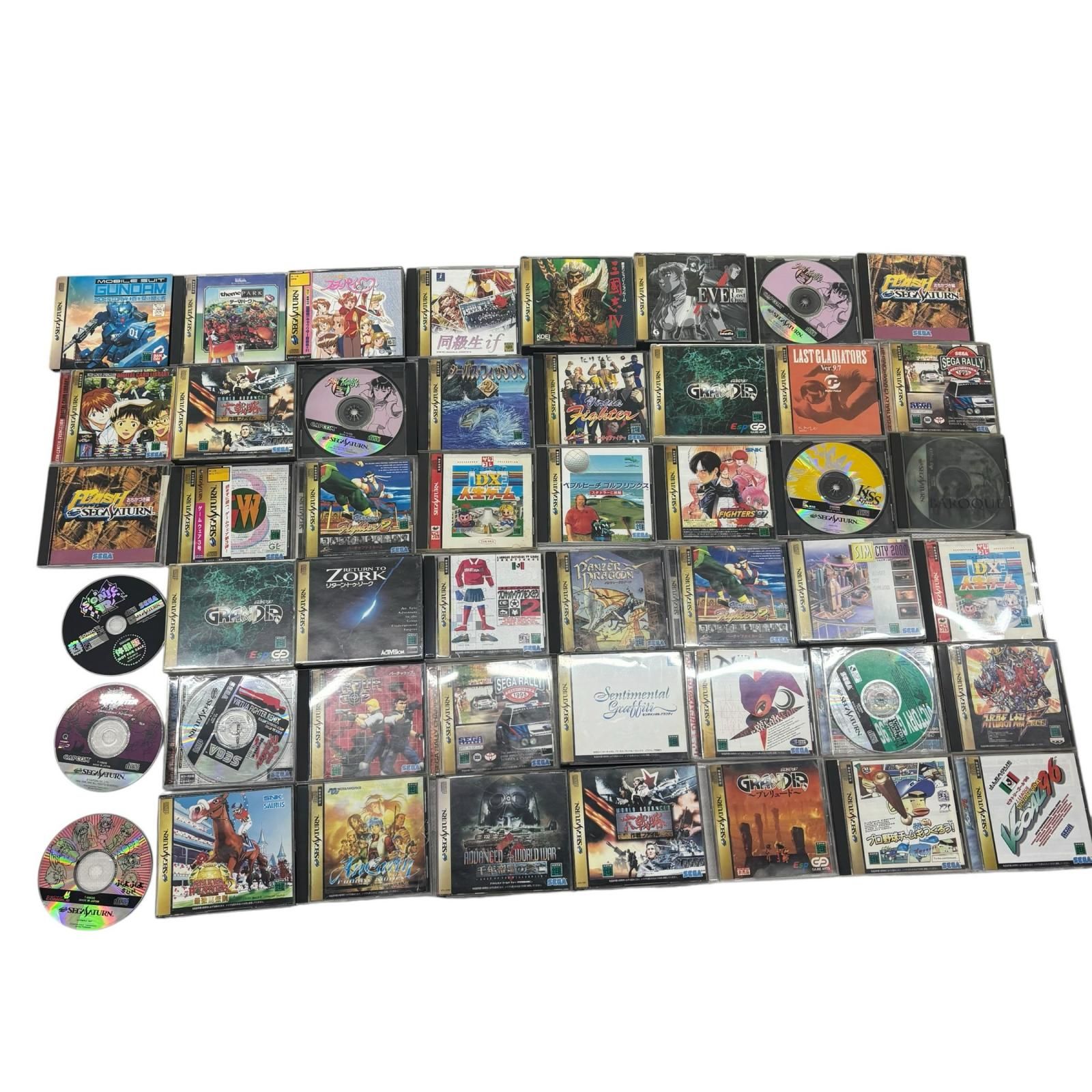 セガサターンソフト約90本動作未確認まとめ売り 199990 動作未確認 SEGA セガ セガサターン ソフト 48点まとめ売り