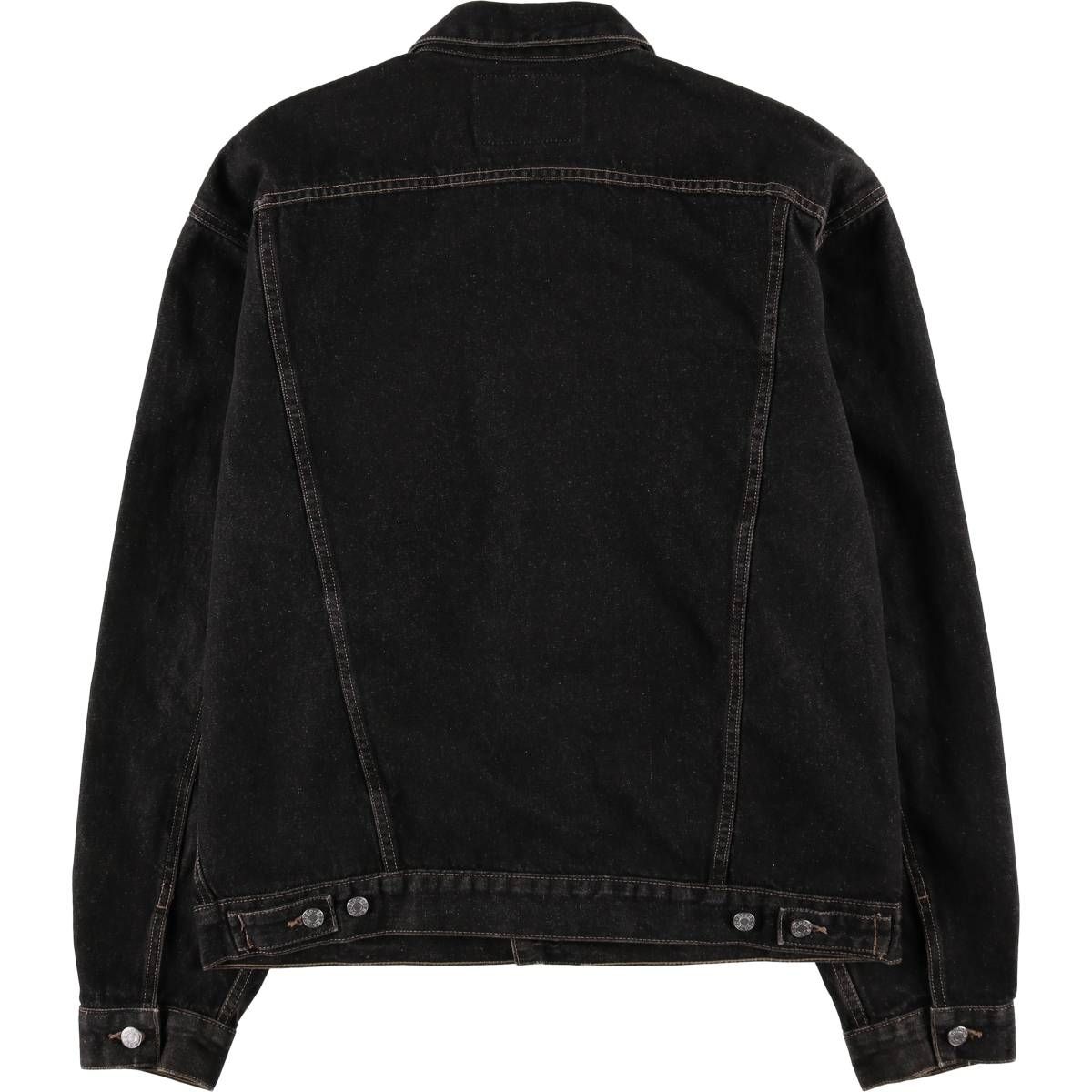 古着 90~00年代 ゲス Guess ブラック デニムジャケット Gジャン USA製