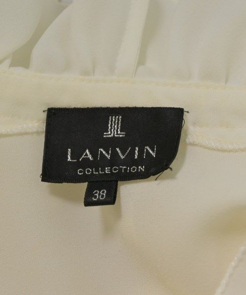 LANVIN ランバン ブラウス M 黒 【古着】【中古】【送料無料】 中古・古着通販】LANVIN COLLECTION (ランバンコレクション) ボウタイ