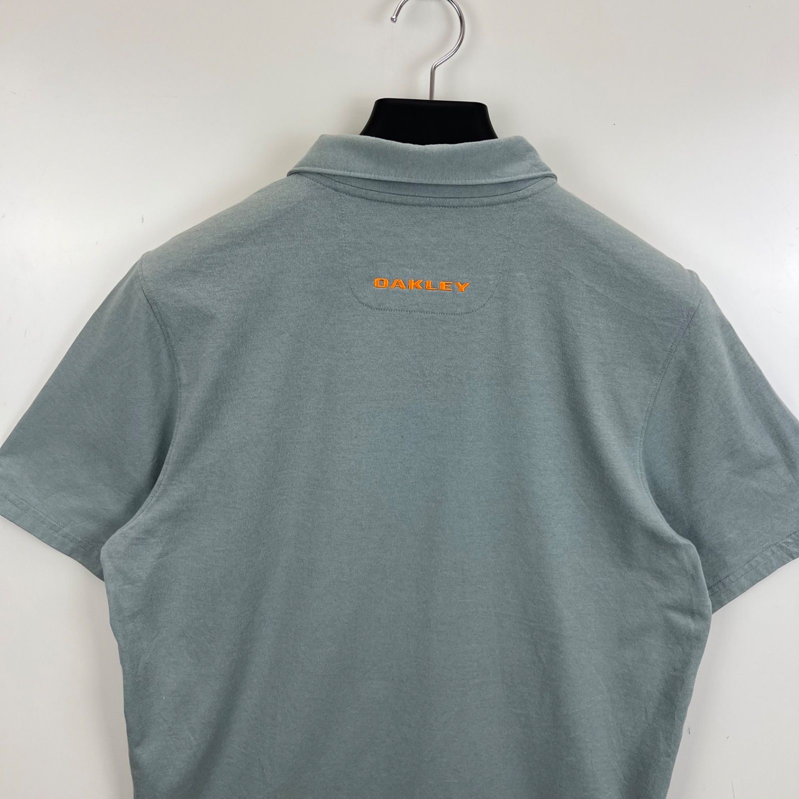 OAKLEY 15SS tech archive center logo S/S polo shirts M オークリー 