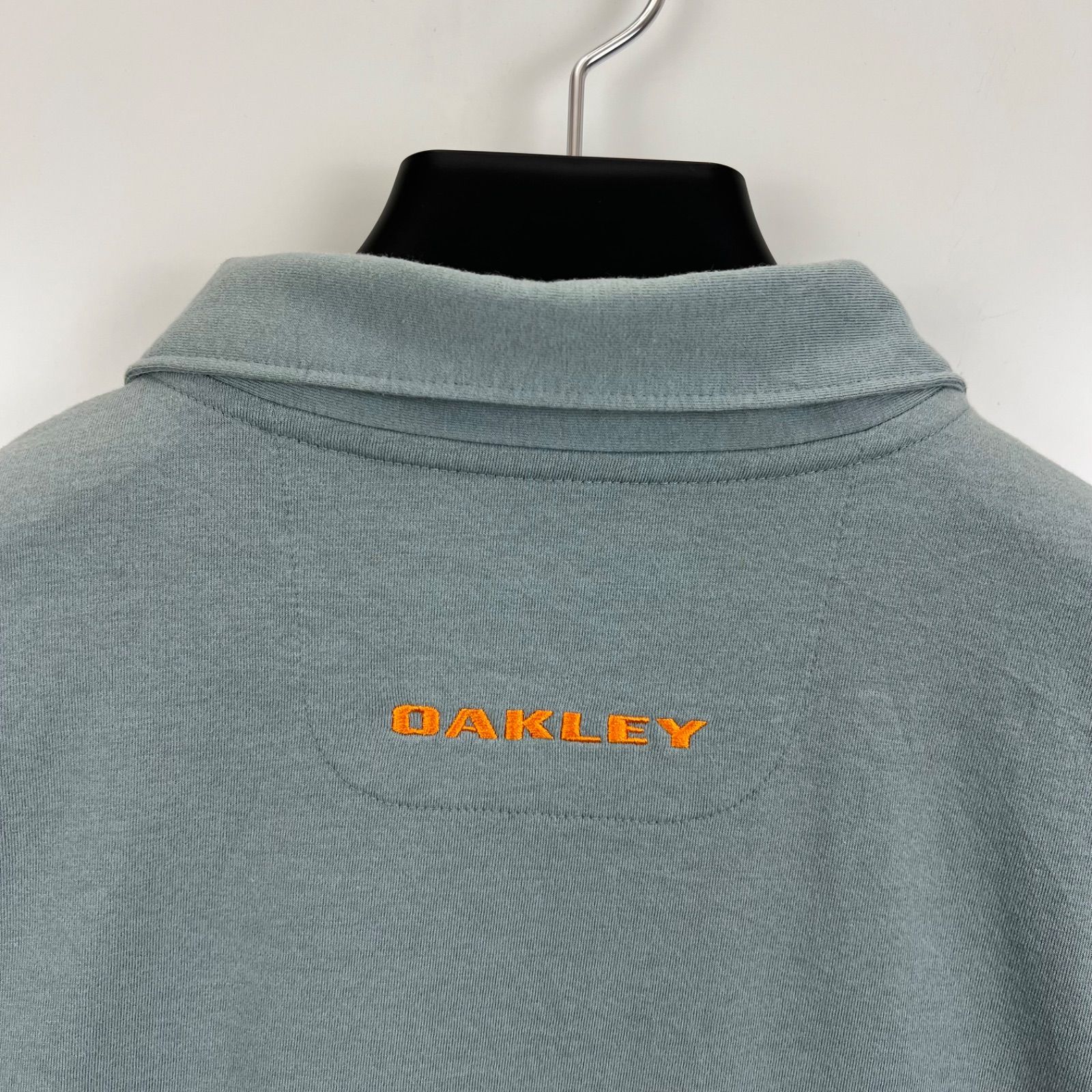 OAKLEY 15SS tech archive center logo S/S polo shirts M オークリー 