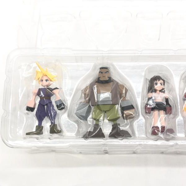 【未開封品】ファイナルファンタジー VII D賞ミニフィギュア7体セット FF7 スクエア・エニックス|ファイナルファンタジー D賞ミニフィギュア7体