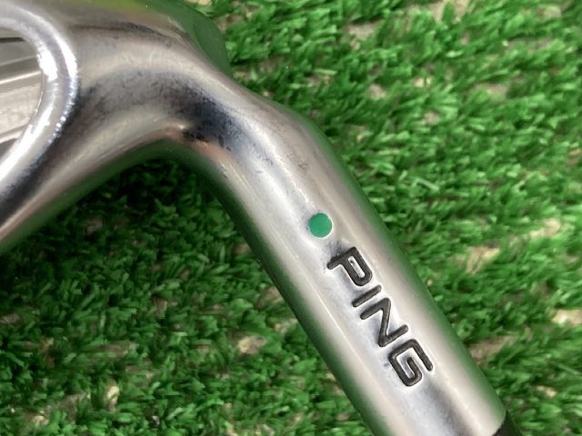 PING G400アイアン 6本 AWT 2.0 LITE ライ角　緑　SR 中古】アイアンセット ピン G400/AWT2.0LITE(JP) ドット：グリーン/SR