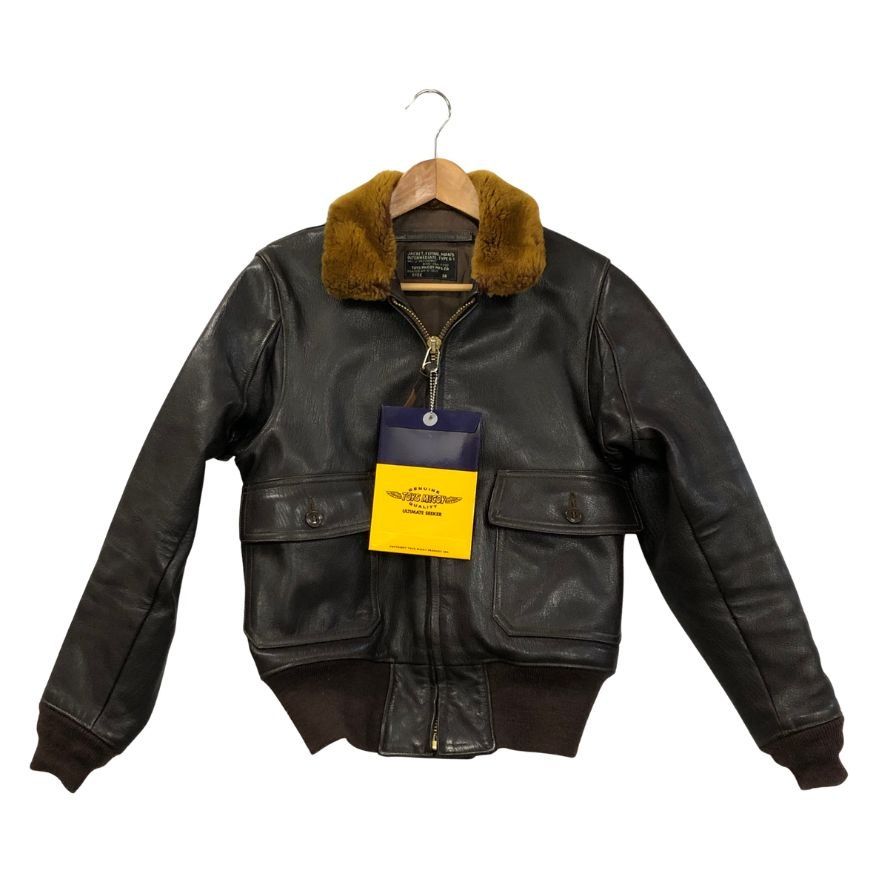 【セール！】A-1 TOYs McCOY フライトジャケット　36 トイズマッコイ フライトジャケット G-1 レザー 襟ボア TMJ2127