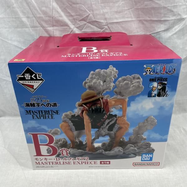 中古】開封)B賞 モンキー・D・ルフィ ギア2 MASTERLISE EXPIECE ｢一番