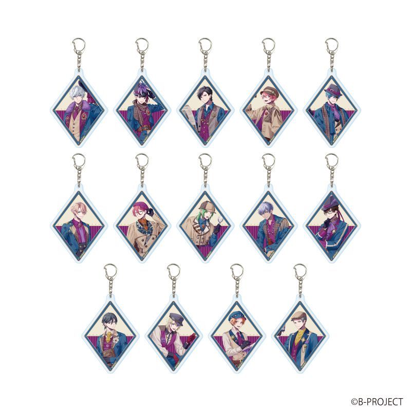 『B-PROJECT』アクリルキーホルダー02/9th Anniversary コンプリートセット(全14種)(公式イラスト)