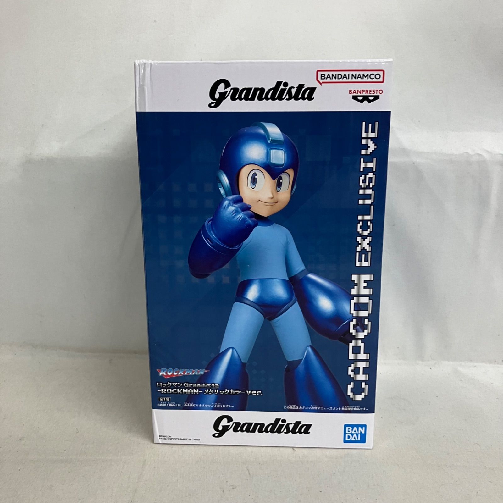 未開封 ロックマン Grandista ロックマン メタリックカラー フィギュア 