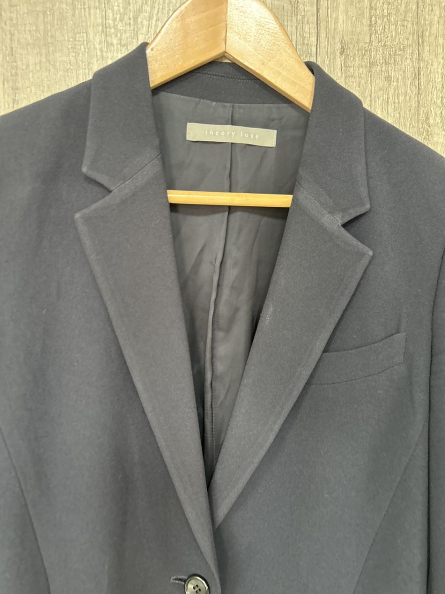 theory luxe セオリーリュクス テーラード ジャケット size38/濃紺