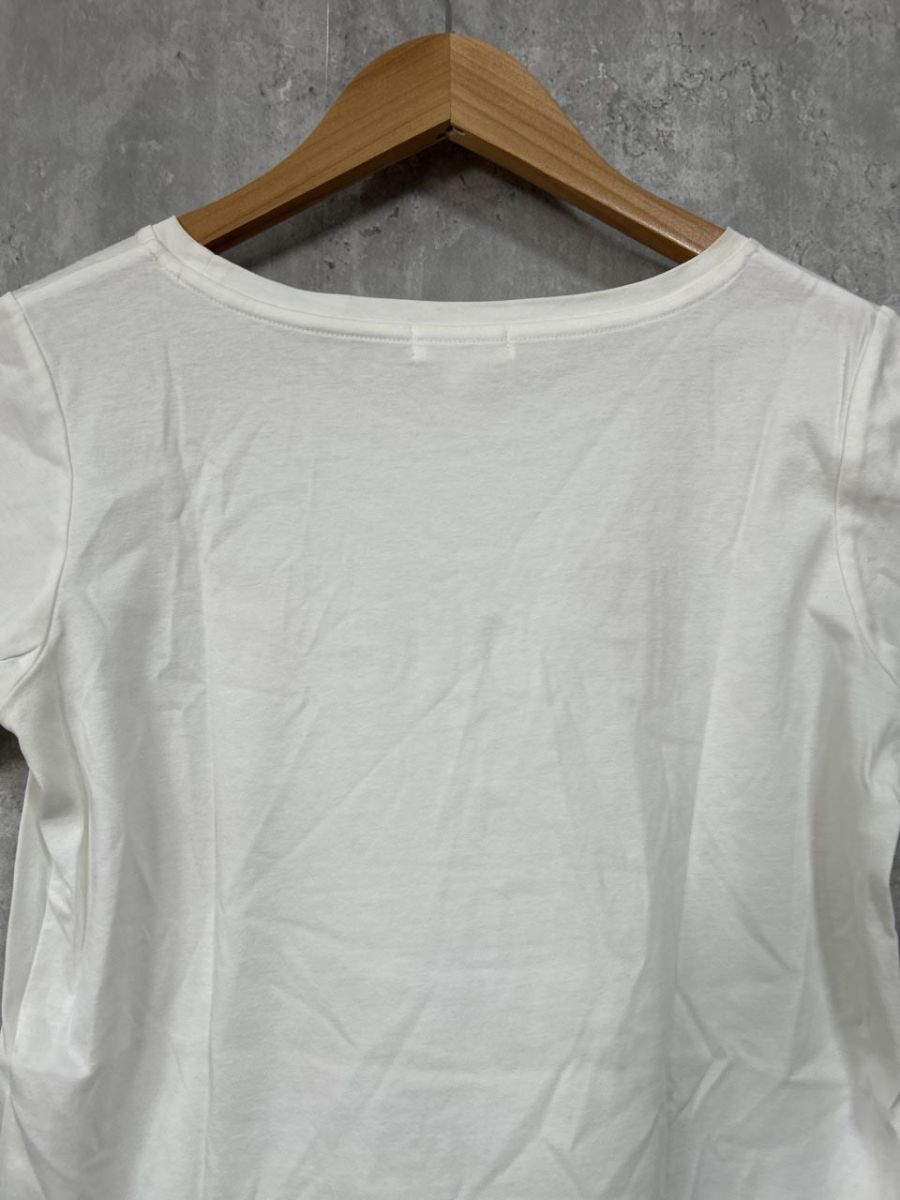 Tシャツ・カットソー rienda リエンダ カラフル 刺 ロゴ Tシャツ sizeM/白 ■◆ レディース