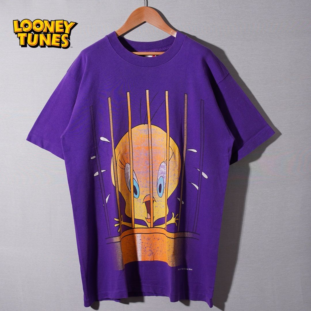 USA製 90s ルーニーテューンズ Tシャツ シルベスター トゥイーティー