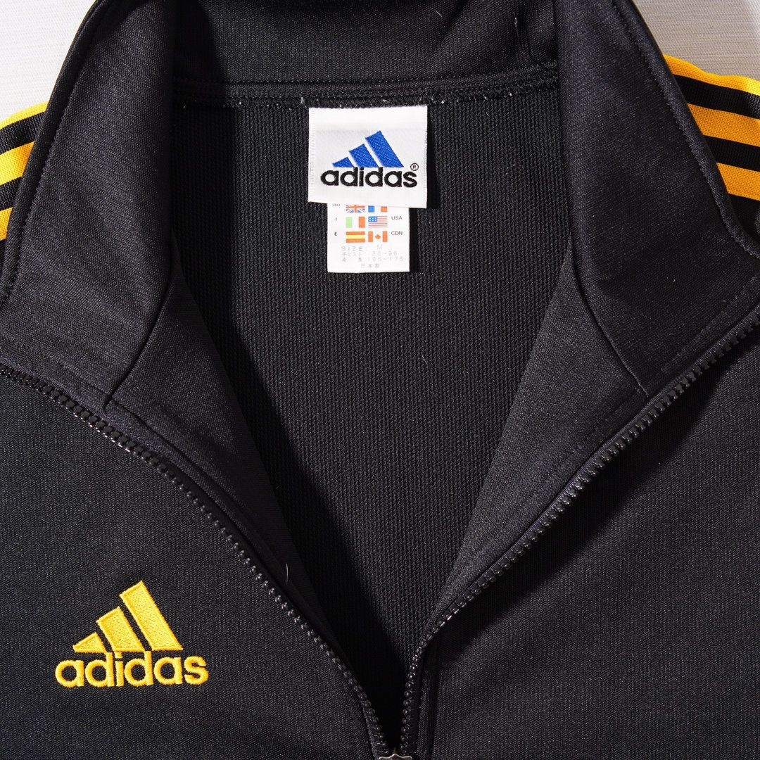 極美品 アディダス adidas トラックジャケット 90s 日本製 万国旗タグ