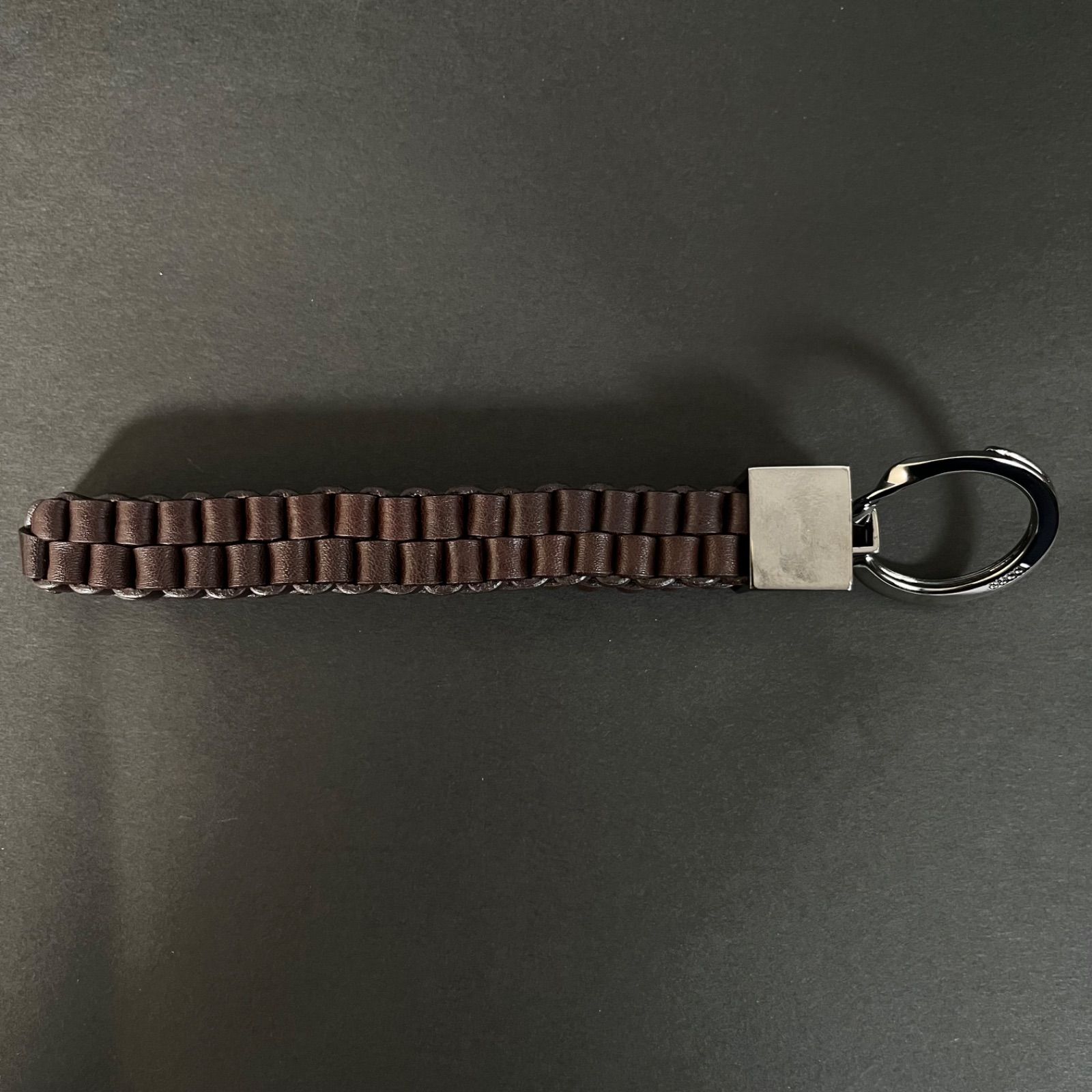 最終再値下げです。GUCCI　キーホルダー 管2603-497】最終値下げ☆GUCCI グッチ キーリング キーホルダー