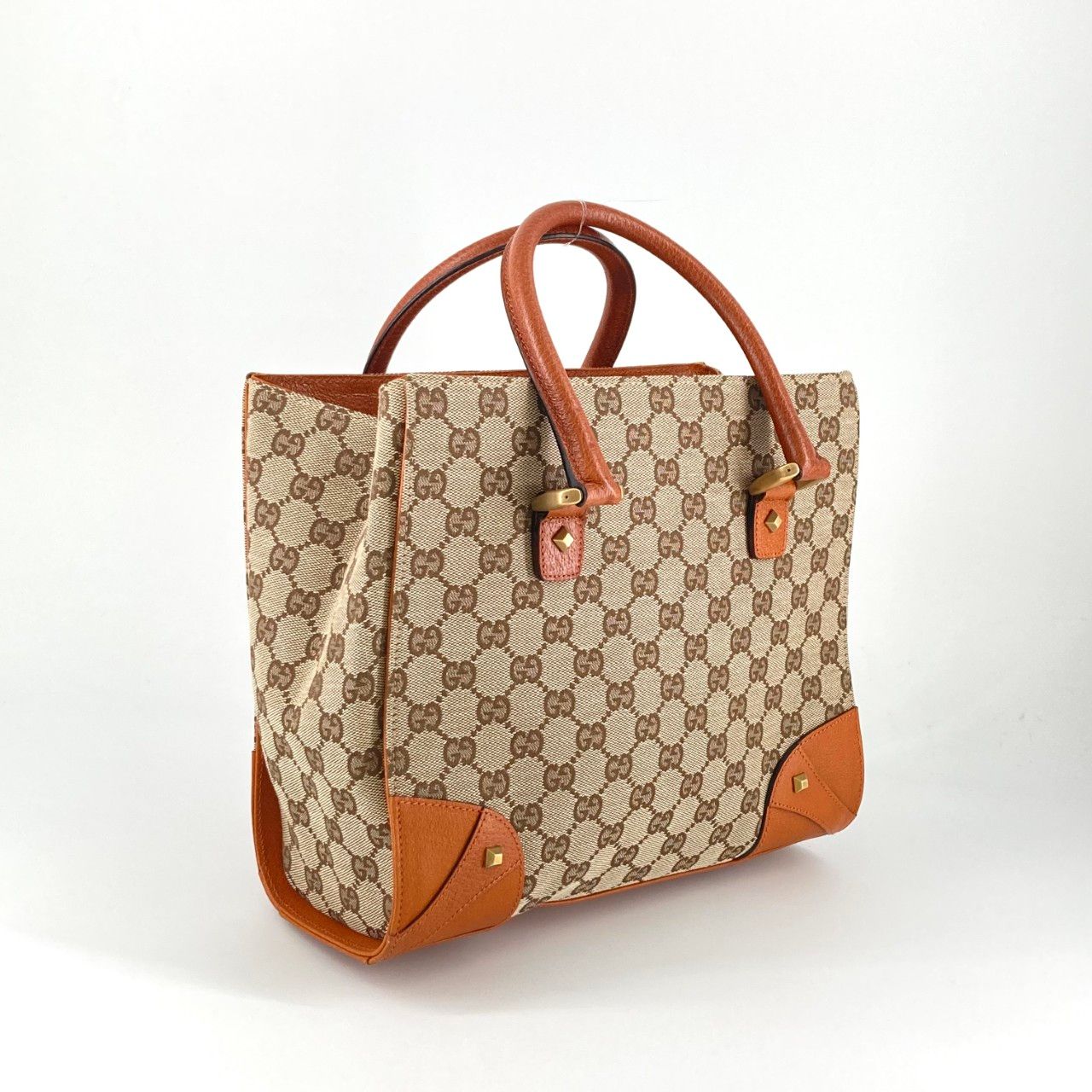 GUCCI（グッチ） GGキャンバス 120895 トートバッグ ベージュ - メルカリ
