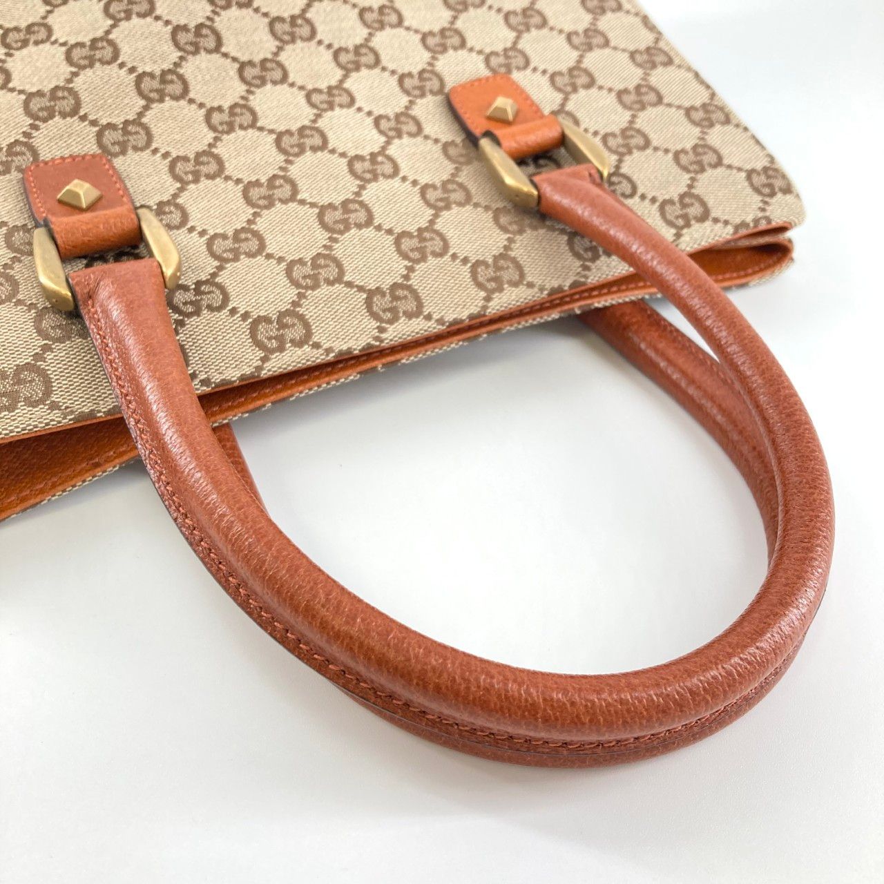 GUCCI（グッチ） GGキャンバス 120895 トートバッグ ベージュ - メルカリ