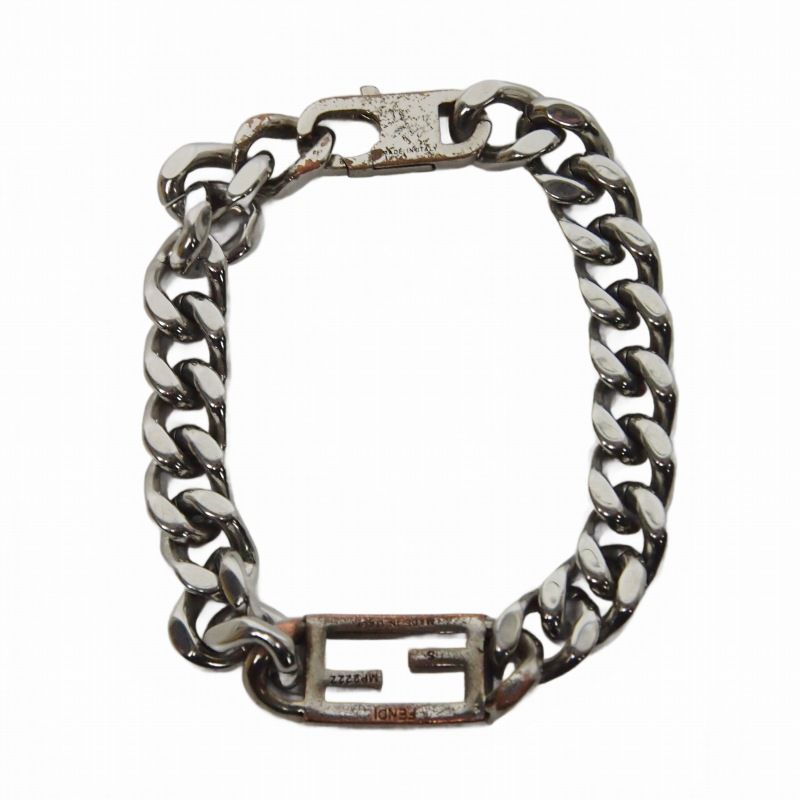 FENDI バゲットバングル Sサイズ フェンディ FENDI バゲット ブレスレット バングル アクセサリー S