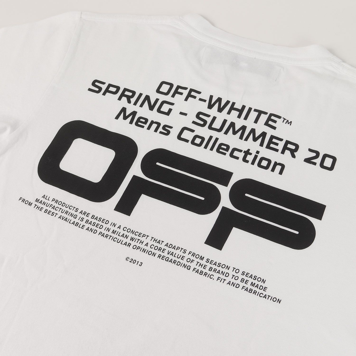 OFF-WHITE オフホワイト Tシャツ ホワイト 白 サイズ:M | 20SS