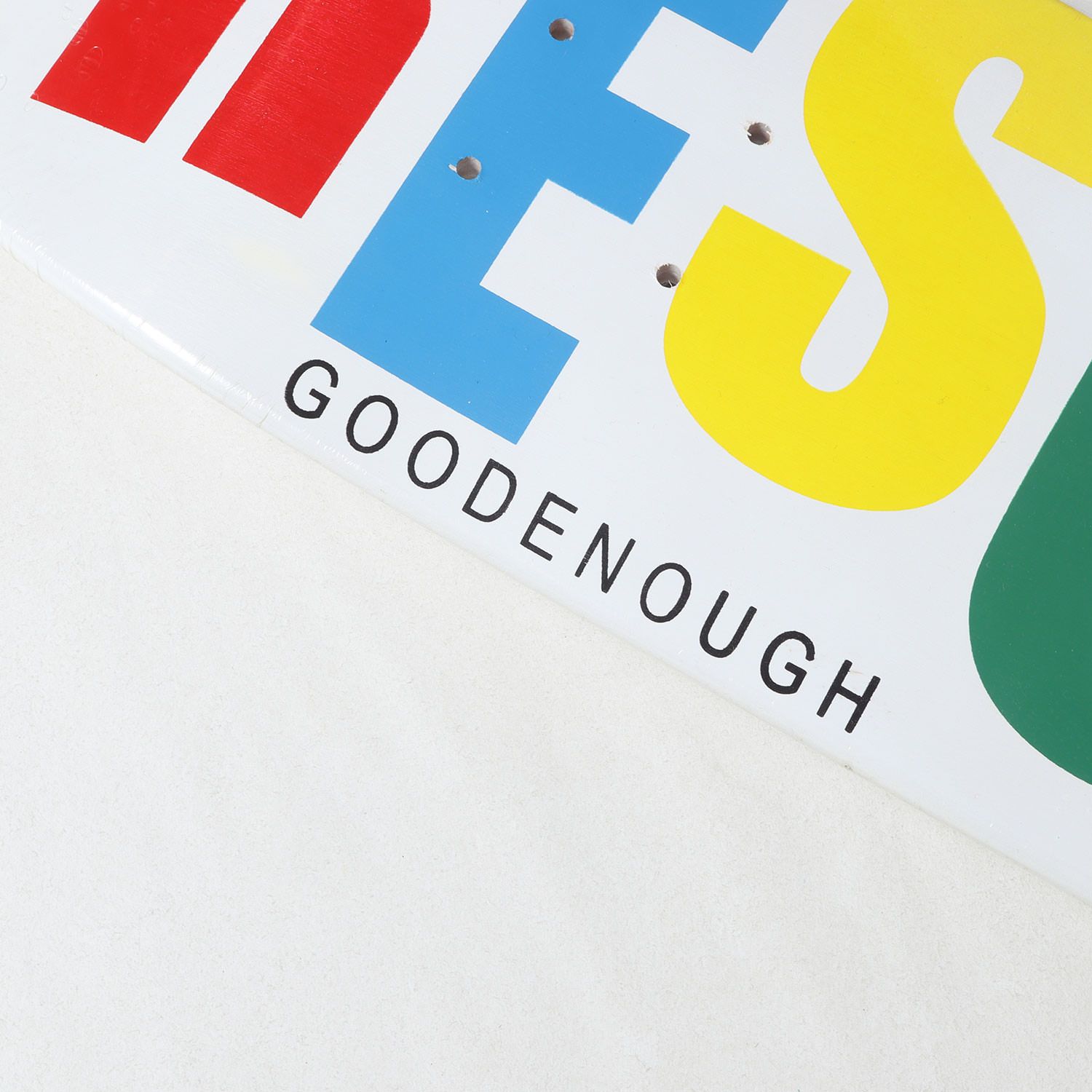 RESONATE GOOD ENOUGH スケートボードデッキ 新品】RESONATE GOODENOUGH リゾネイト グッドイナフ | ブランドロゴ