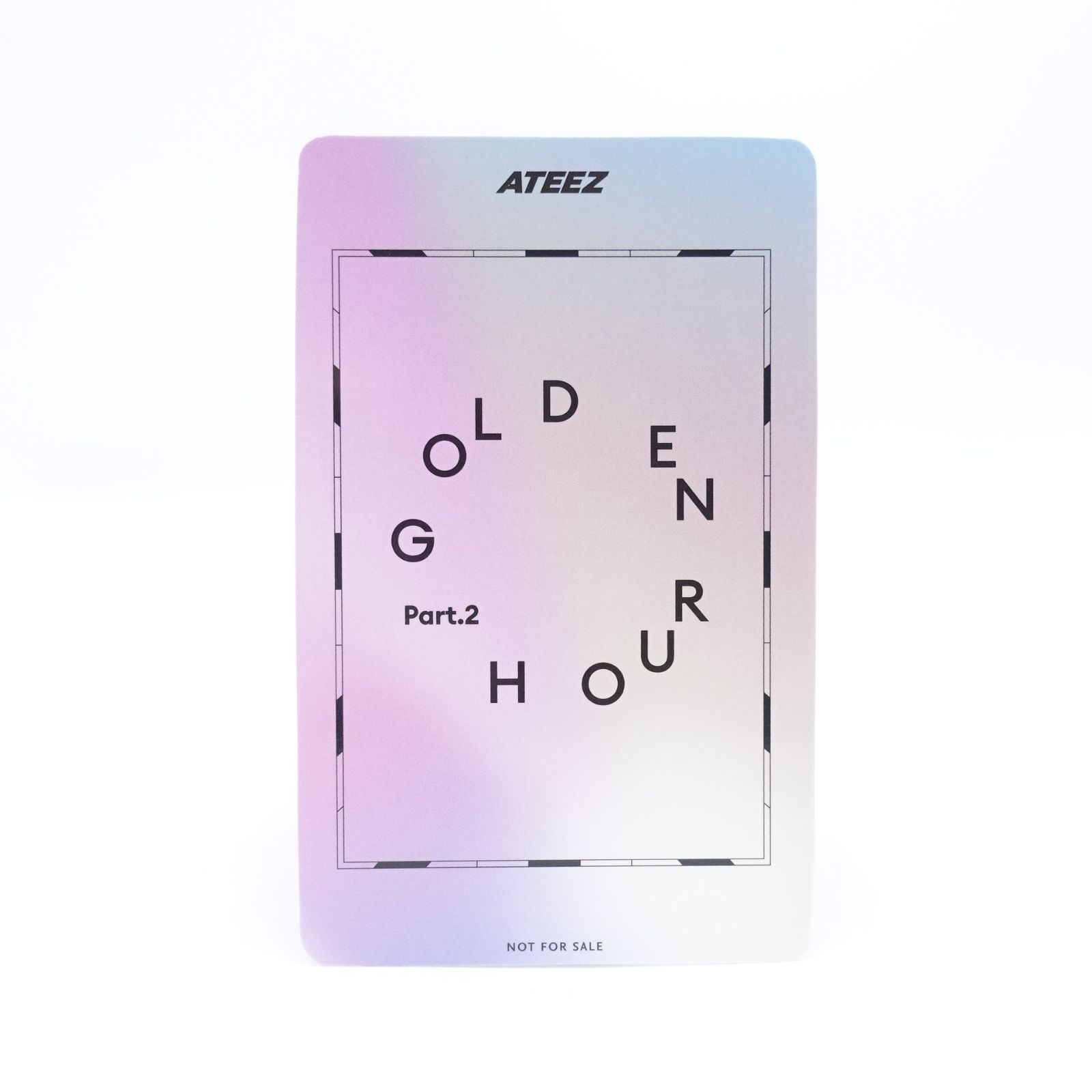 ATEEZ GOLDEN HOUR part.2 ウヨン FC 特典 ティアラ トレカ フォト