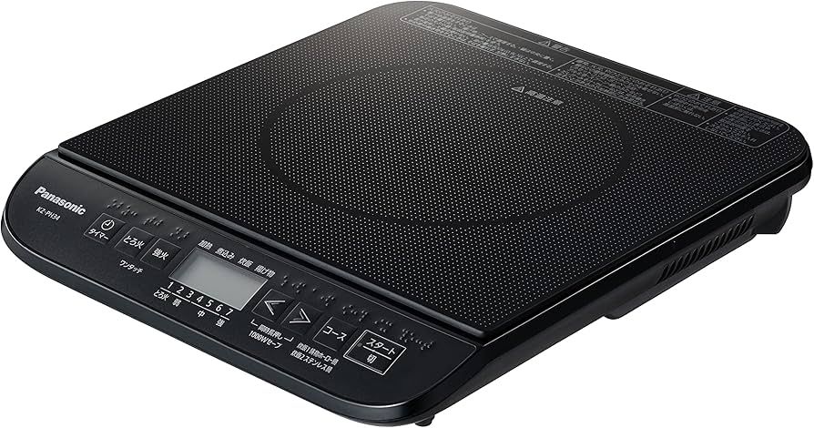 動作確認済】【中古】本体のみ パナソニック IH調理器 KZ-PH34-K