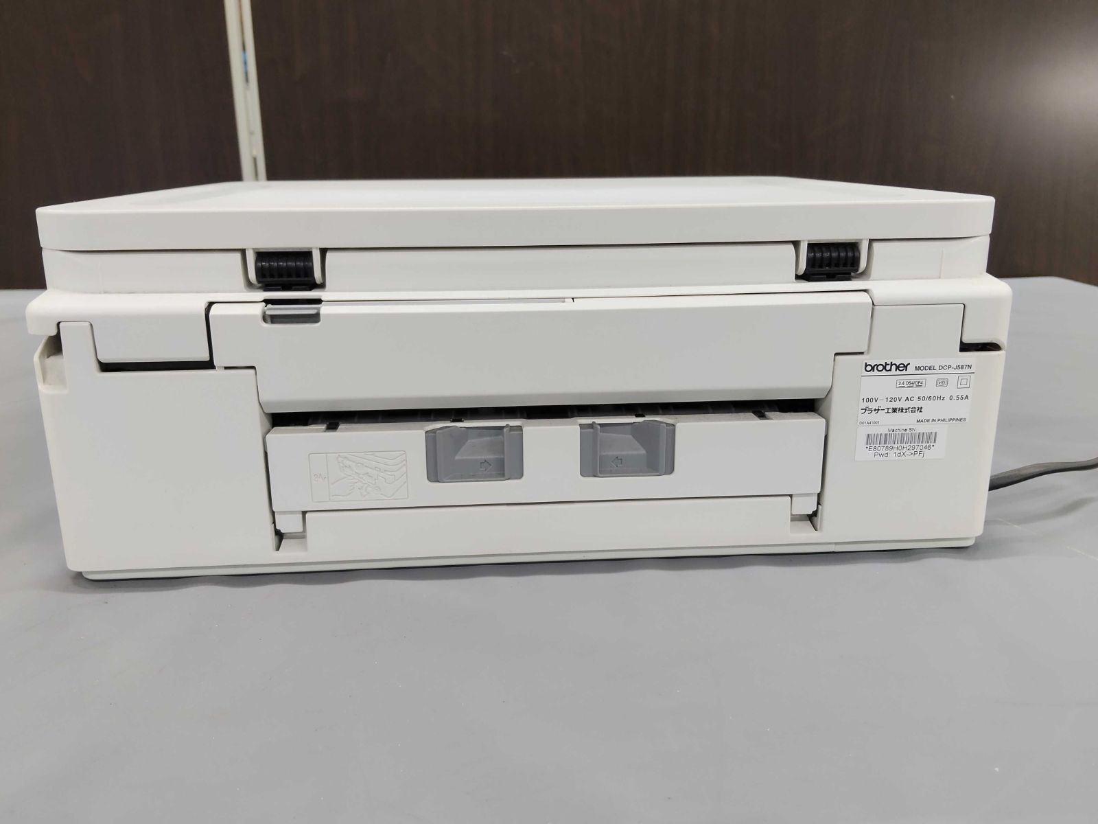 brother DCP-J587N プリンター ホワイト 中古- メルカリ