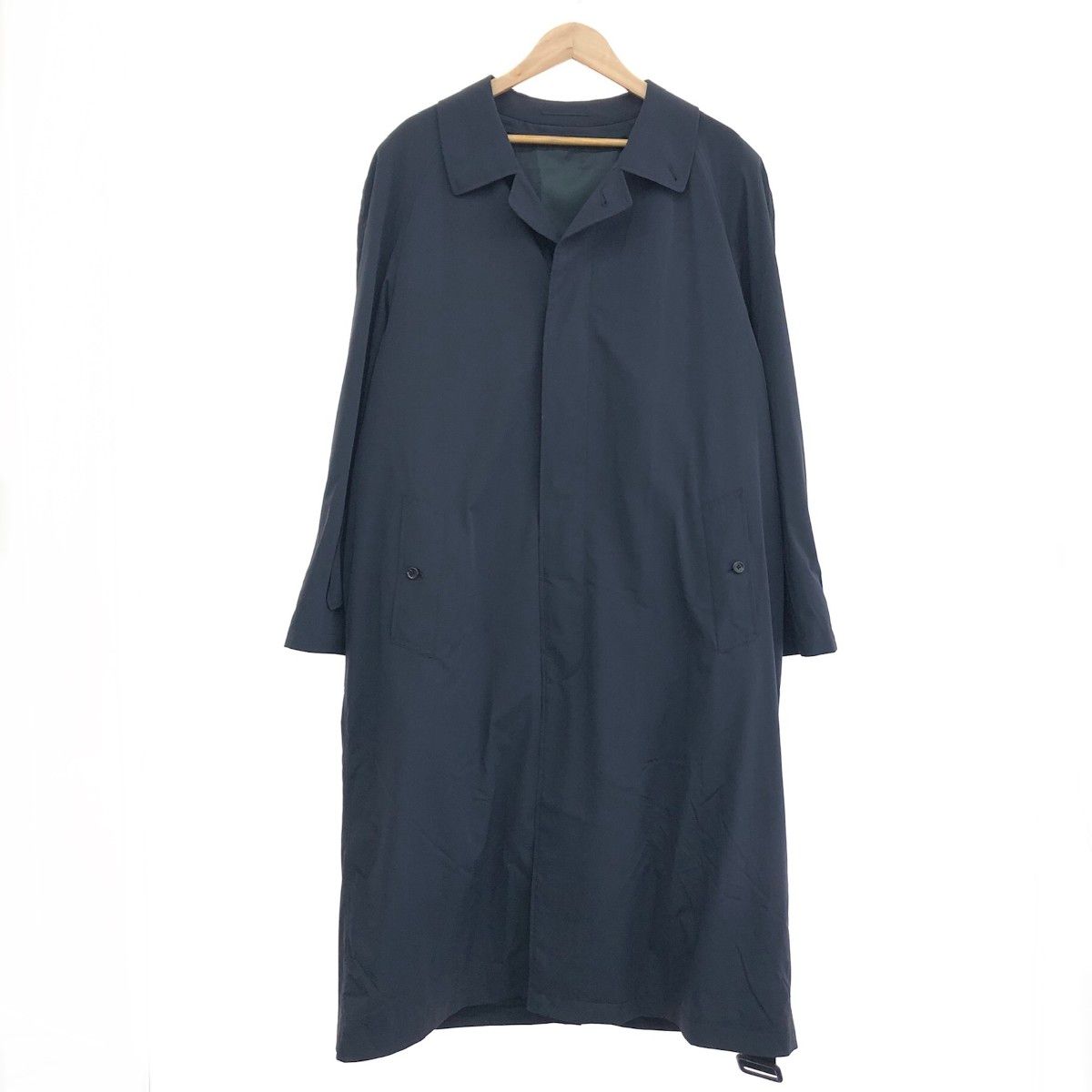 Brooks Brothers ブルックスブラザーズ ロングコート サイズ:L ポリエステル/春コート/薄手    ネイビー メンズ / 241019002297 Brooks Brothers ブルックスブラザーズ ロングコート サイズ:L