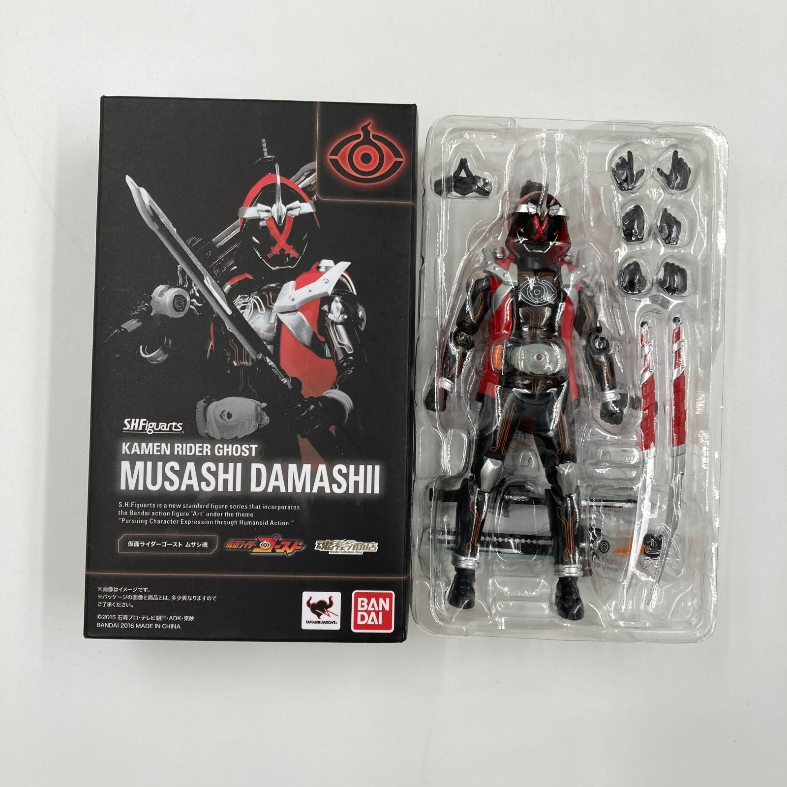 未使用】S.H.Figuarts ムサシ魂 「仮面ライダーゴースト」 魂ウェブ 