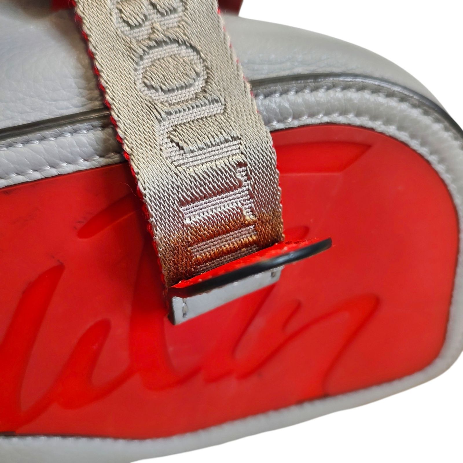 Christian Louboutin クリスチャンルブタン 2WAY スタッズ ルビ 