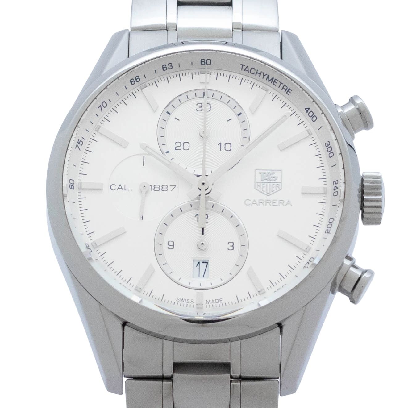 箱・保証書付き】 タグホイヤー TAG HEUER カレラ キャリバー 1887 