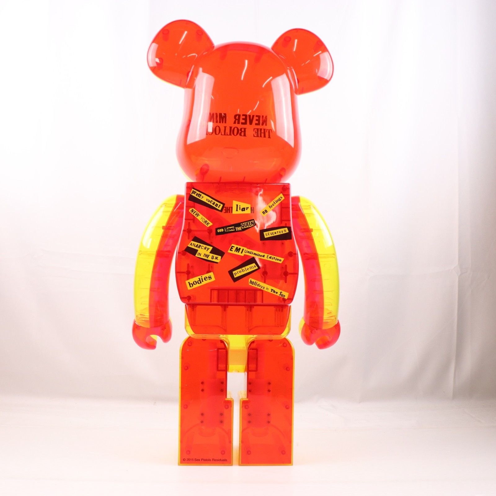 BE@RBRICK(ベアブリック) Sex Pistols(セックス・ピストルズ) Clear 