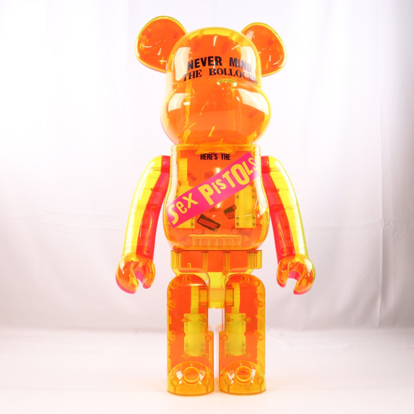 BE@RBRICK(ベアブリック) Sex Pistols(セックス・ピストルズ) Clear 