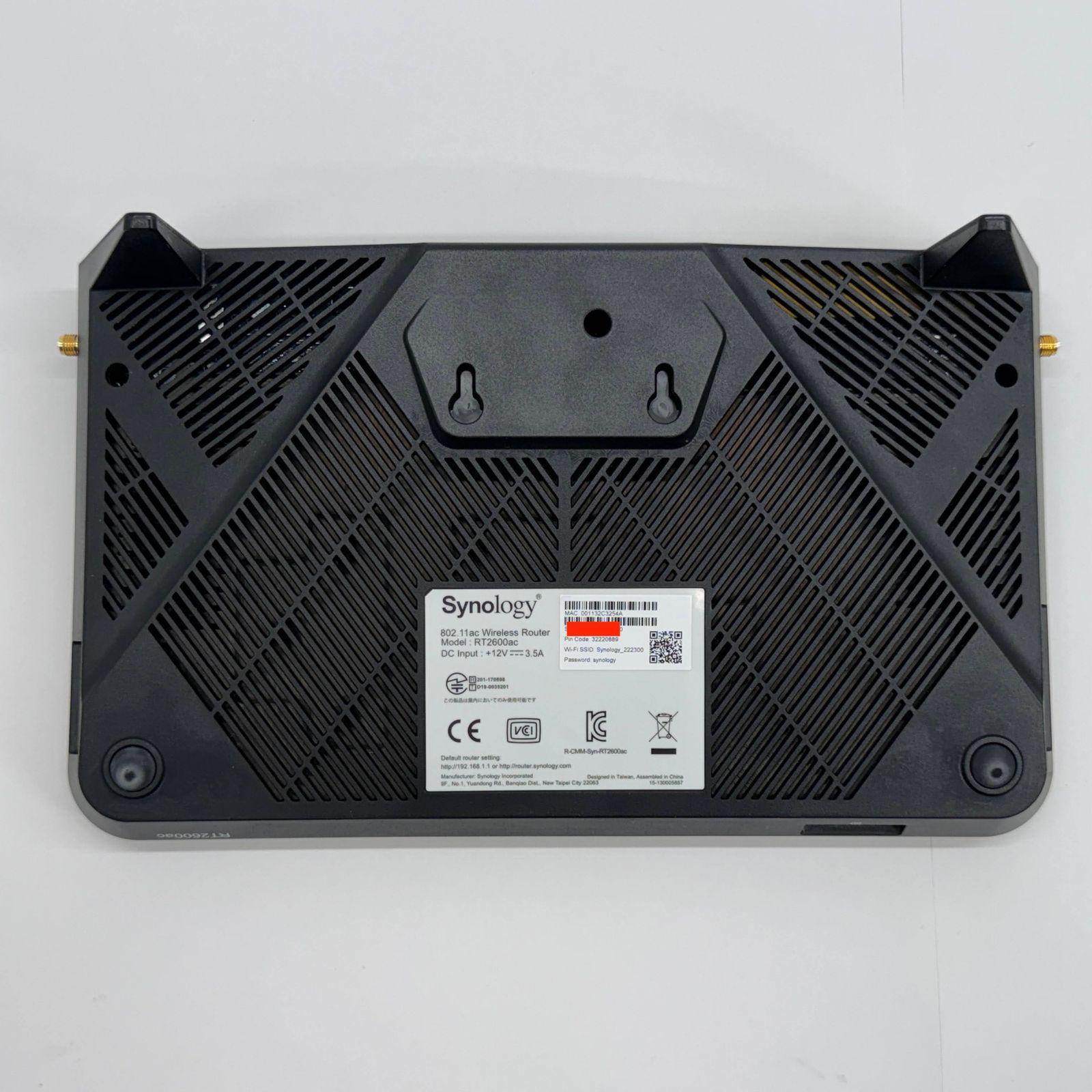 Synology RT2600ac 無線LANルーター 中古品 - メルカリ