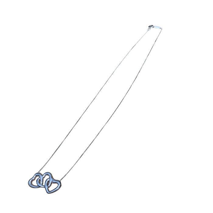 Tiffany & Co. ティファニー トリプルハート ネックレス シルバー925