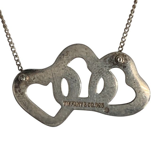 Tiffany & Co. ティファニー トリプルハート ネックレス シルバー925