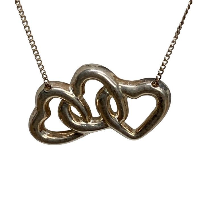 Tiffany & Co. ティファニー トリプルハート ネックレス シルバー925