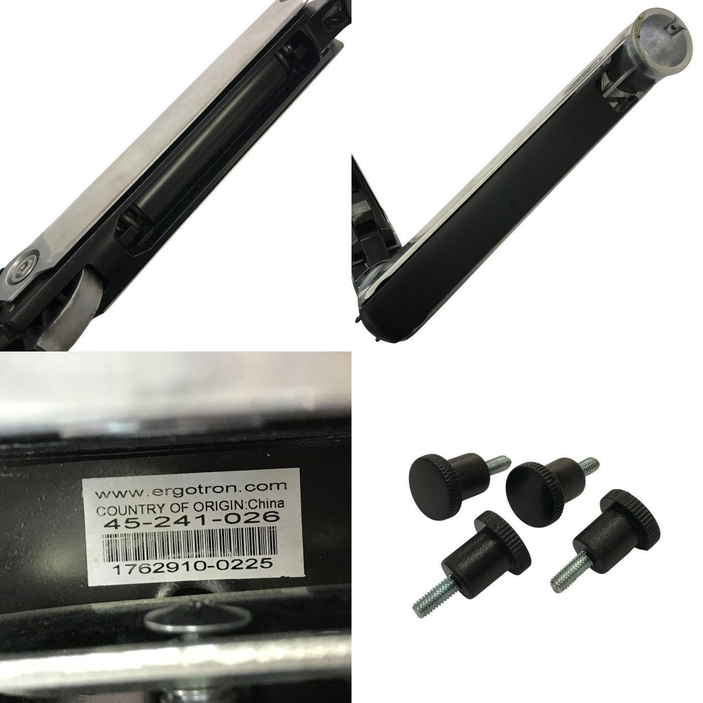 中古 ERGOTRON LX モニターアーム シルバー/ブラック - メルカリ