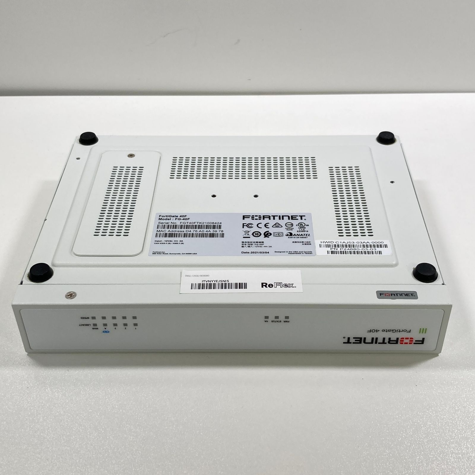 中古】FortiGate 40F 初期化済 7日間保証 - メルカリ