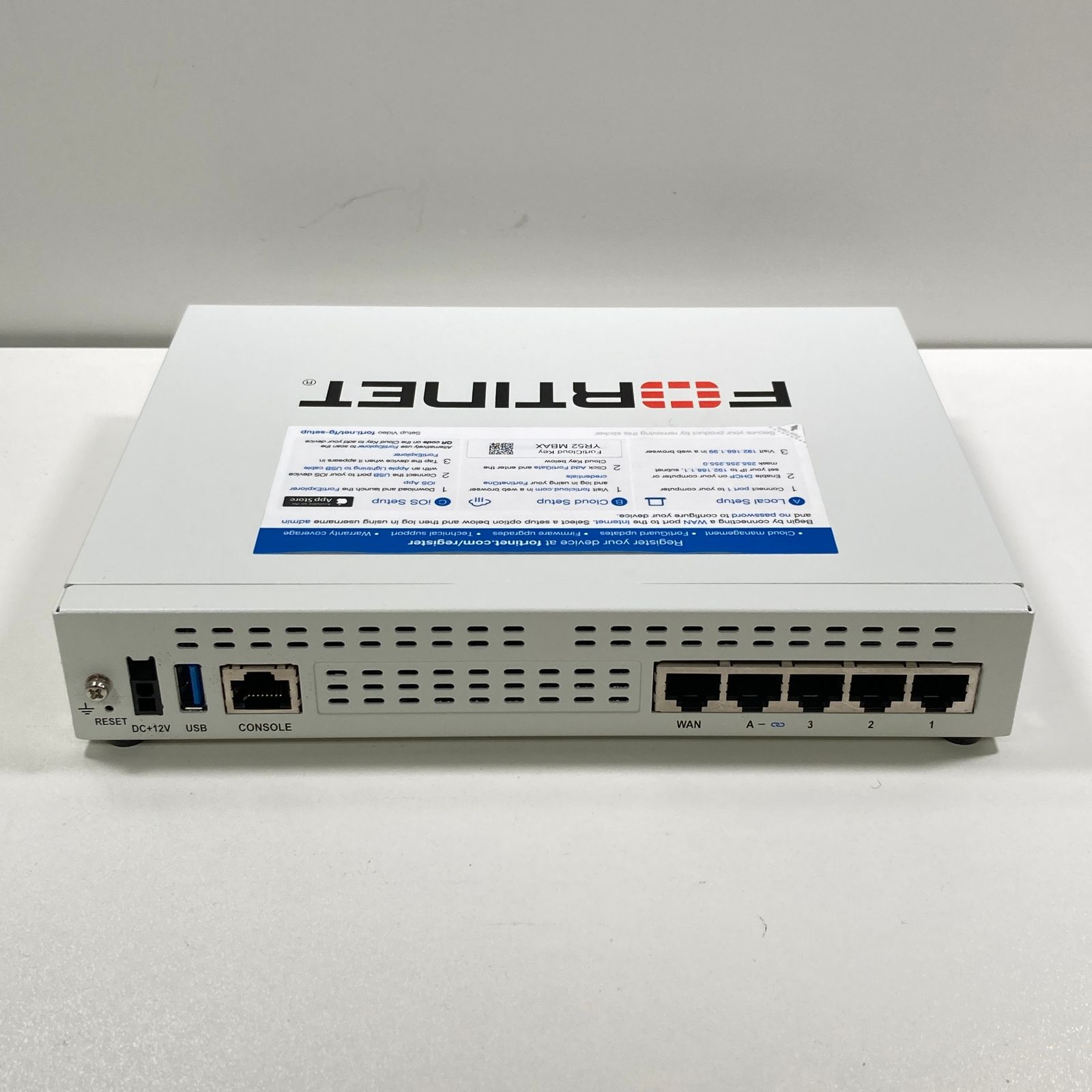 【中古】 FortiGate 40F（初期化済み） 中古】FortiGate 40F 初期化済 7日間保証 - メルカリ