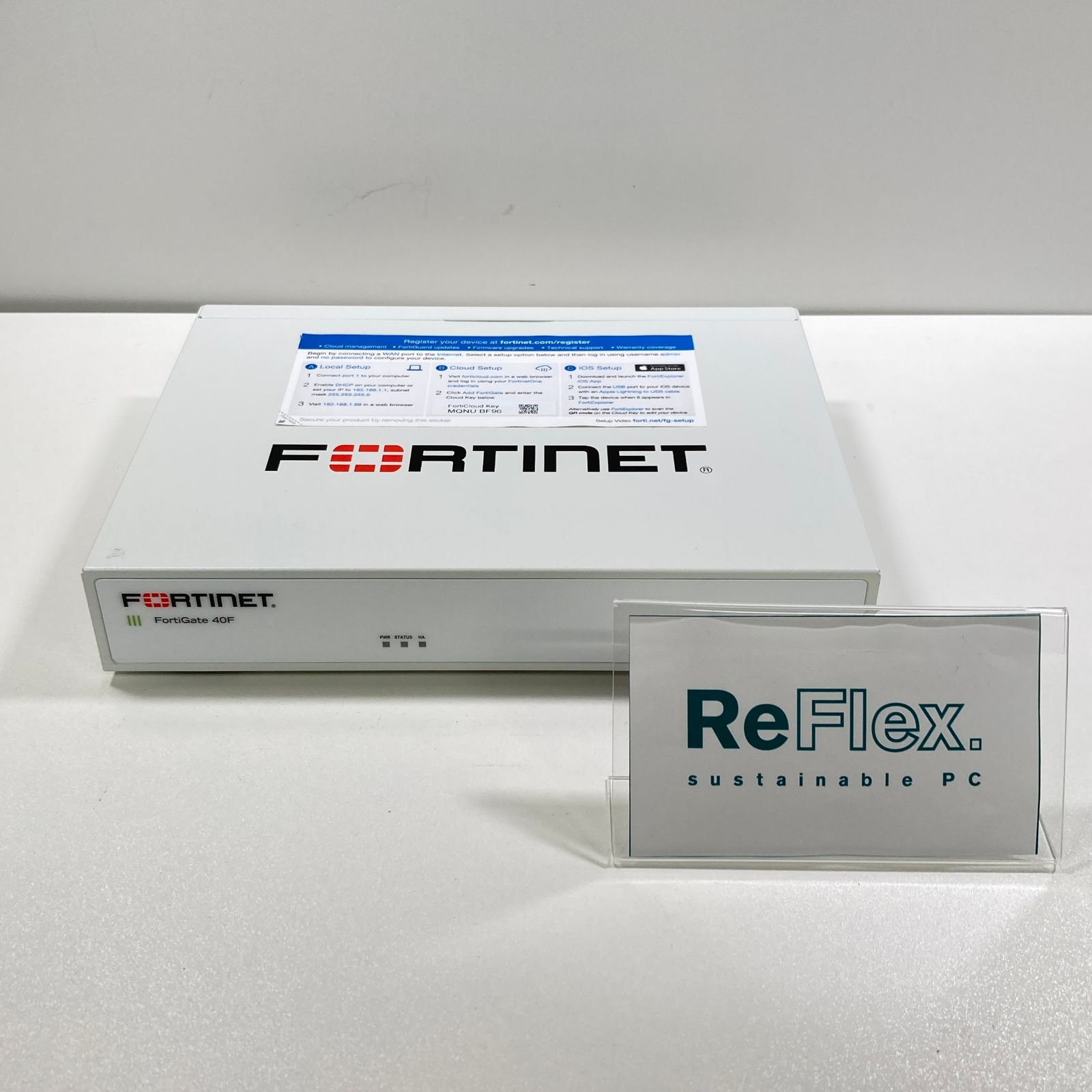 【中古】FortiGate 40F(初期化済み・7日間保証)