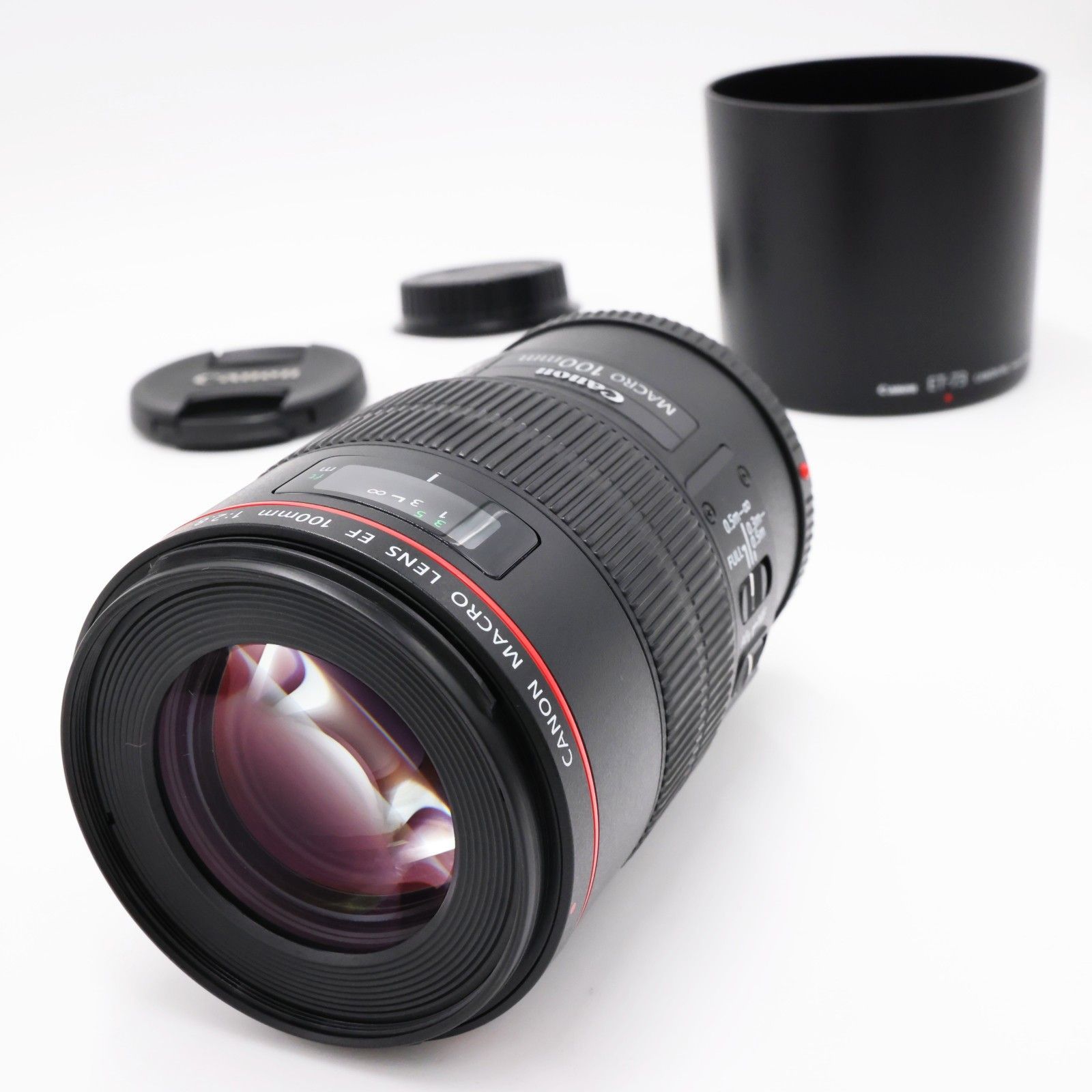 中古-良品| Canon EF100mm F2.8Lマクロ IS USM | Serial#:5510283 