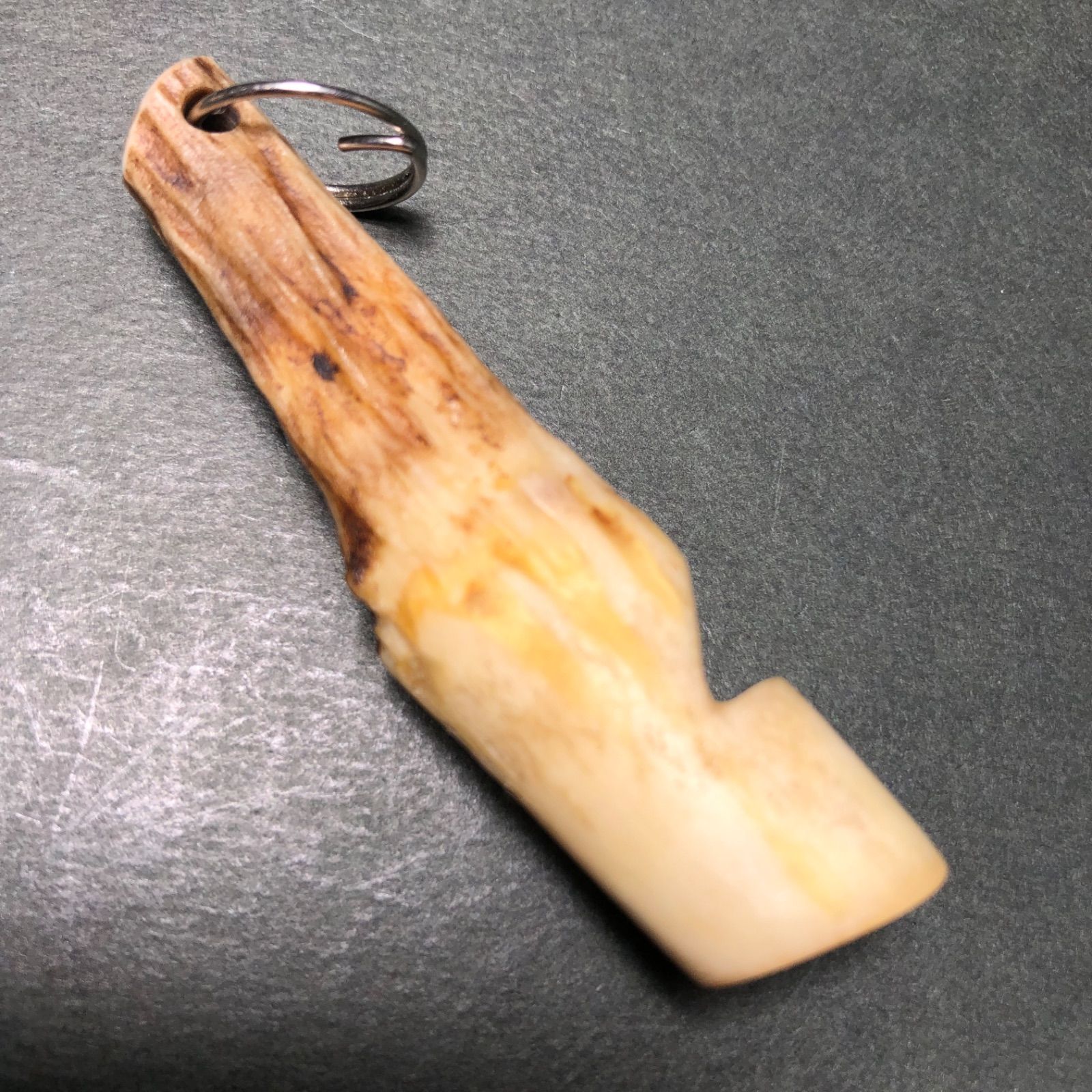 別作品　鹿角製　角笛　バードコール　呼び笛