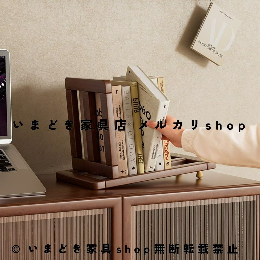 ブックエンド 木製 天然竹 本立て 卓上ブックスタンド 書類整理 本収納 CD 雑誌収納 デスク整理 おしゃれ ナチュラルインテリア 北欧風 ホームオフィス 寮 学習机 省スペース 厚い本対応 シンプル クラシック 卓上装飾 簡単組立 整理整頓