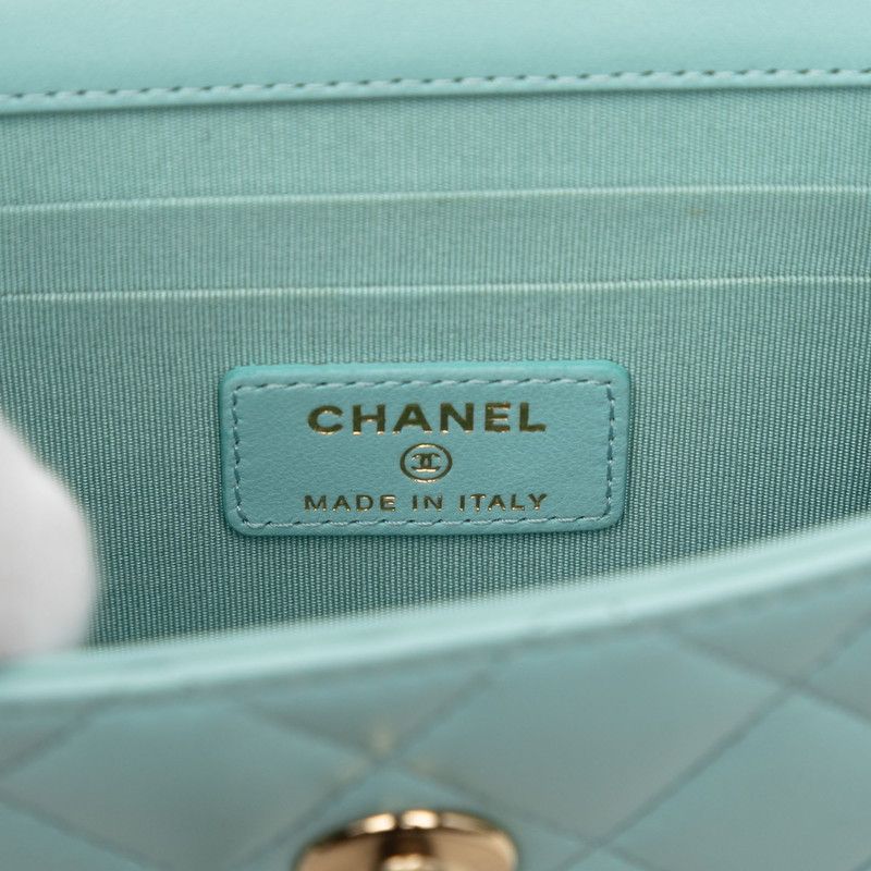 CHANEL COCOロゴ ショルダーバッグ マトラッセ CHANEL（シャネル） ココマーク チェーン ショルダーバッグ マトラッセ