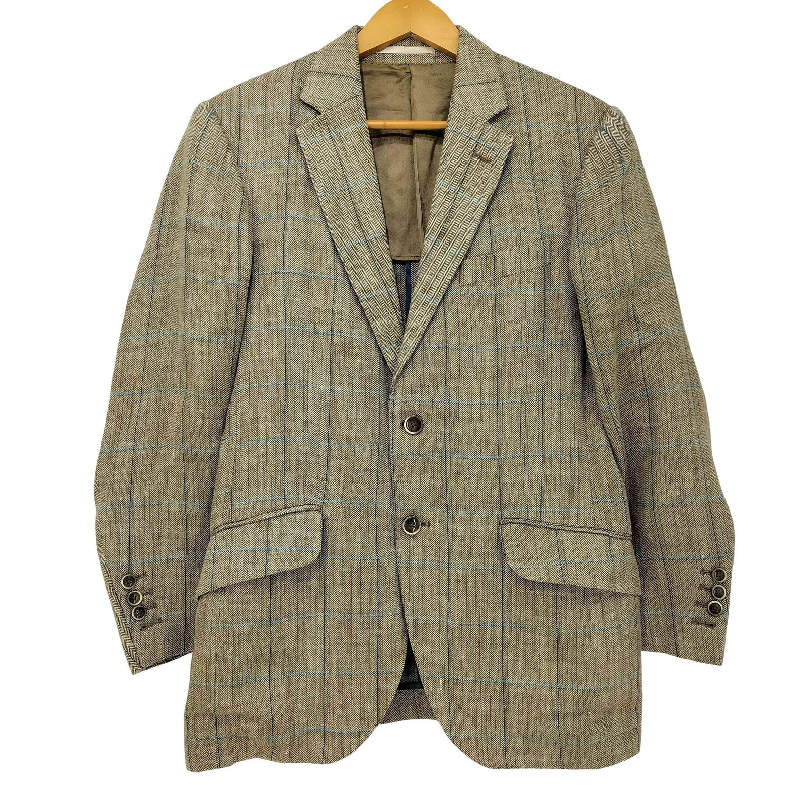 激安買取相場 HACKETT LONDON ウール シルク リネン テーラード 