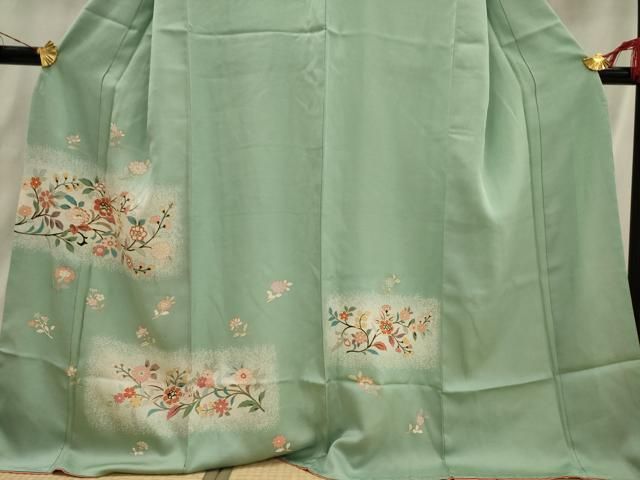 平和屋着物□訪問着 枝花文 金彩 正絹 逸品 AABI7483br - メルカリ