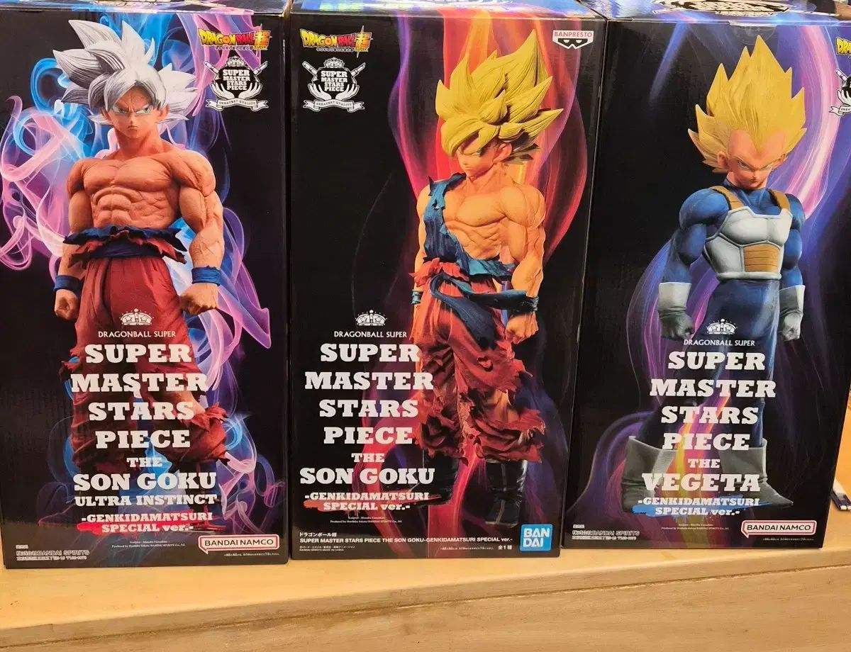 ドラゴンボール40周年　ゲンキダマツリ　記念品フルセット　新品未使用品 ドラゴンボールSMSP 40周年限定3体フルセット 出品 ドラゴンボール 40