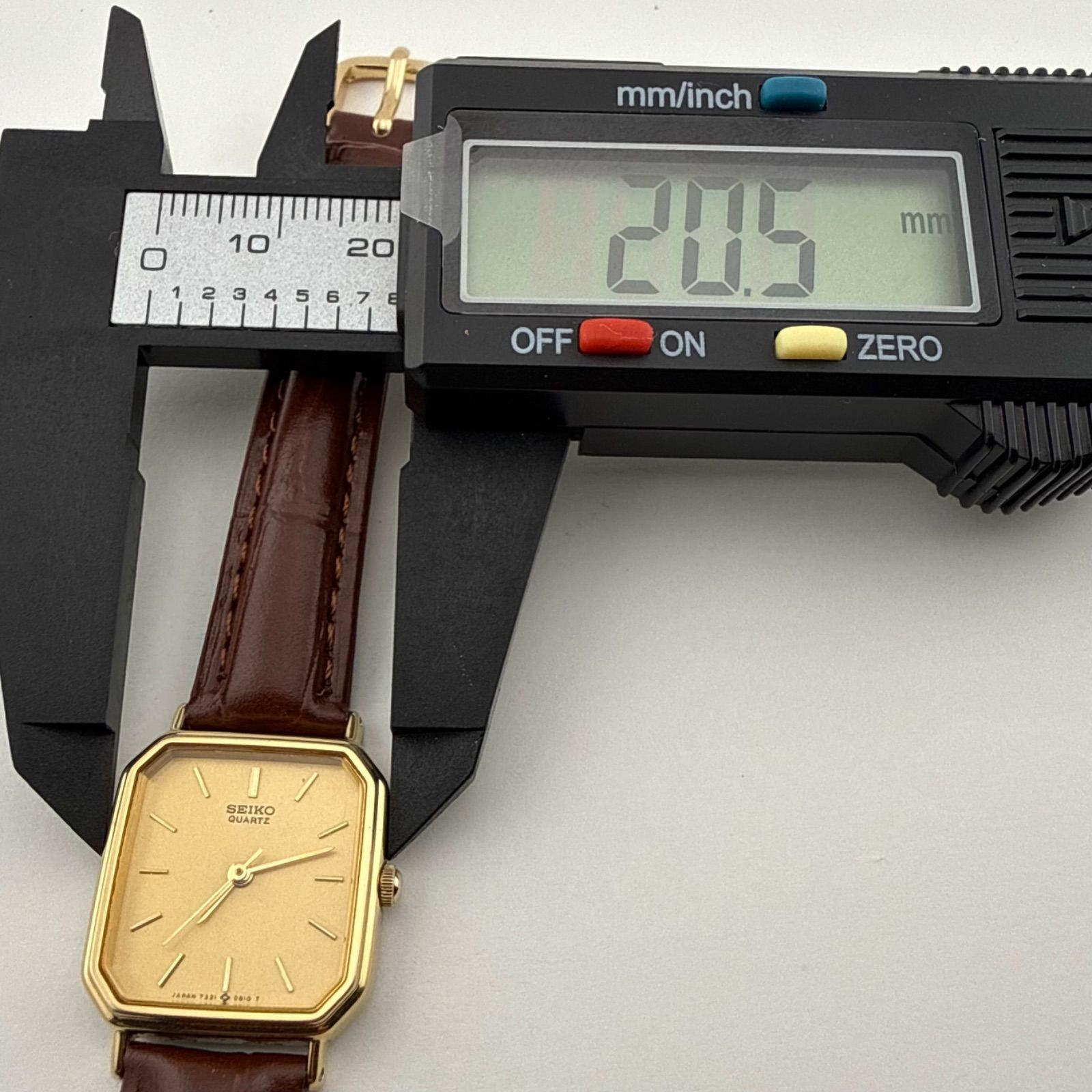 SEIKO 7321-5410 セイコー スクエア レディース 腕時計 クォーツ