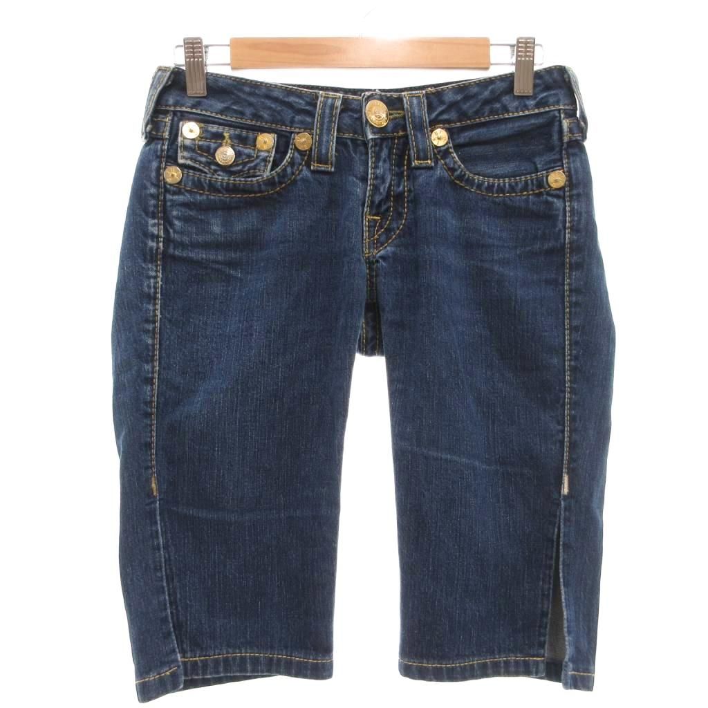 トゥルーレリジョン TRUE RELIGION デニムショートパンツ ジーンズ