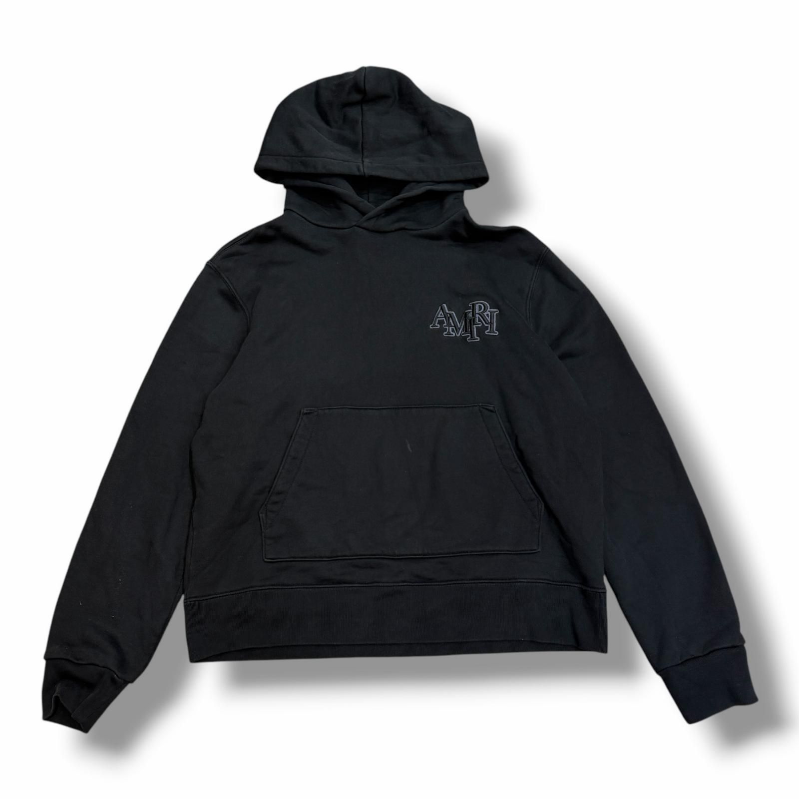 AMIRI バックAMIRI刺繍ロゴ スウェットパーカー パーカー アミリ 