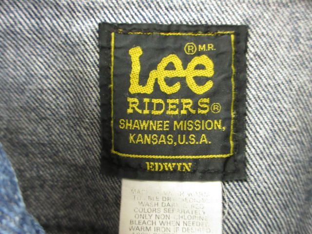リー LEE 90s 0424 RIDERS デニムジャケット M 101J復刻 Gジャン